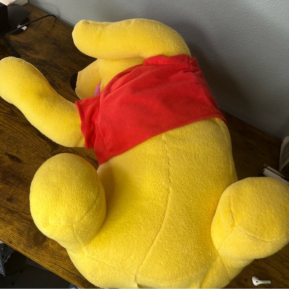 Vintage 2001 Fisher Price Disney Winnie The Pooh Lounging Plush 22” Tags On - Picture 11 of 11